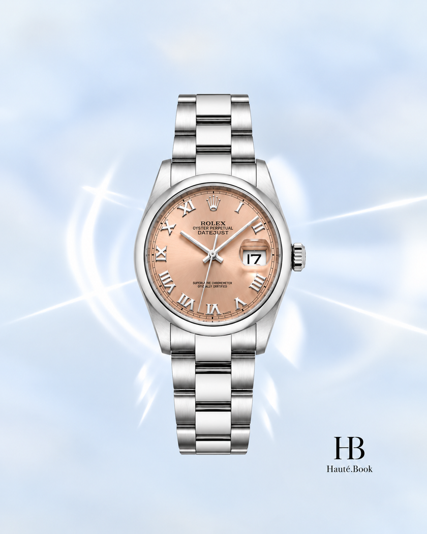 [Store Display] ROLEX Datejust Pink Oyster Stainless Steel 36MM