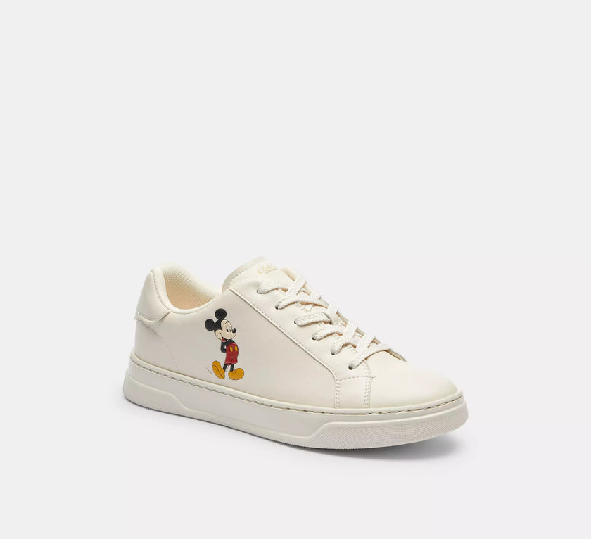 Coach  Disney X Coach High Line Sneaker With Mickey Mouse - smooth leather/Black