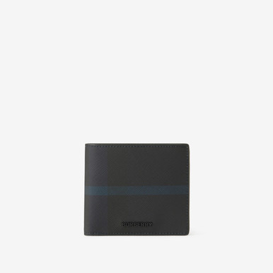 BURBERRY Check Bifold Coin Wallet image 3