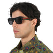 Gucci Grey Square Men's Sunglasses image 0