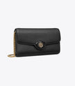 [AT DELHI] TORY BURCH  Robinson Pebbled Crossbody - Black image 4