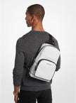 MICHAEL KORS Cooper Logo Sling Pack - Bright Wht image 1