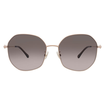 [ARRIVING] JIMMY CHOO Brown Gradient Butterfly Ladies Sunglasses image 0