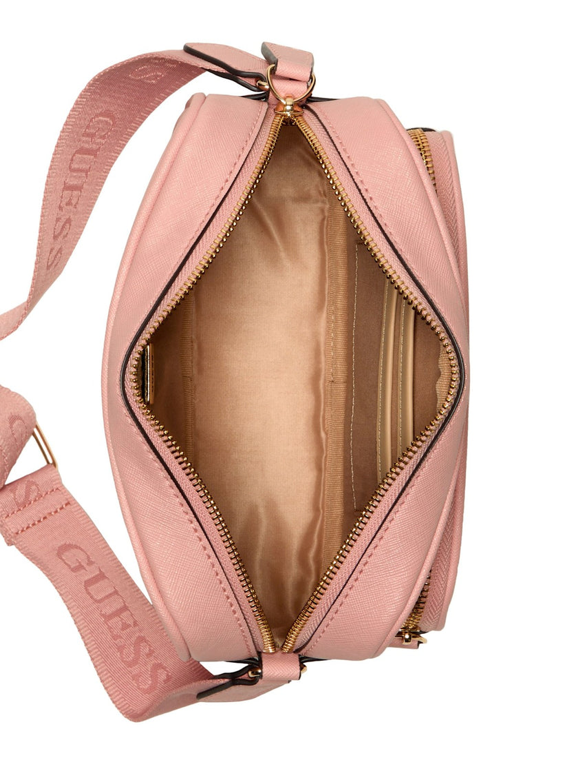 Guess Zinnia Top-Zip Crossbody - Pink image 3