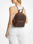MICHAEL KORS Jaycee Medium Logo Backpack - Brown image 1