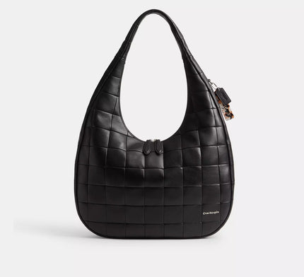 COACH Alter/Ego Large Crescent Shoulder Bag - Black