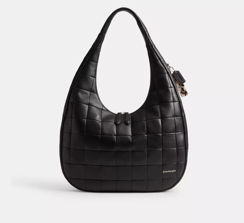 COACH Alter/Ego Large Crescent Shoulder Bag - Black