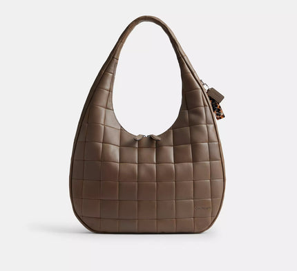 COACH Alter/Ego Large Crescent Shoulder Bag - Dark Stone