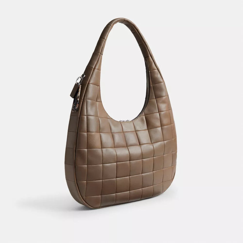 COACH Alter/Ego Large Crescent Shoulder Bag - Dark Stone