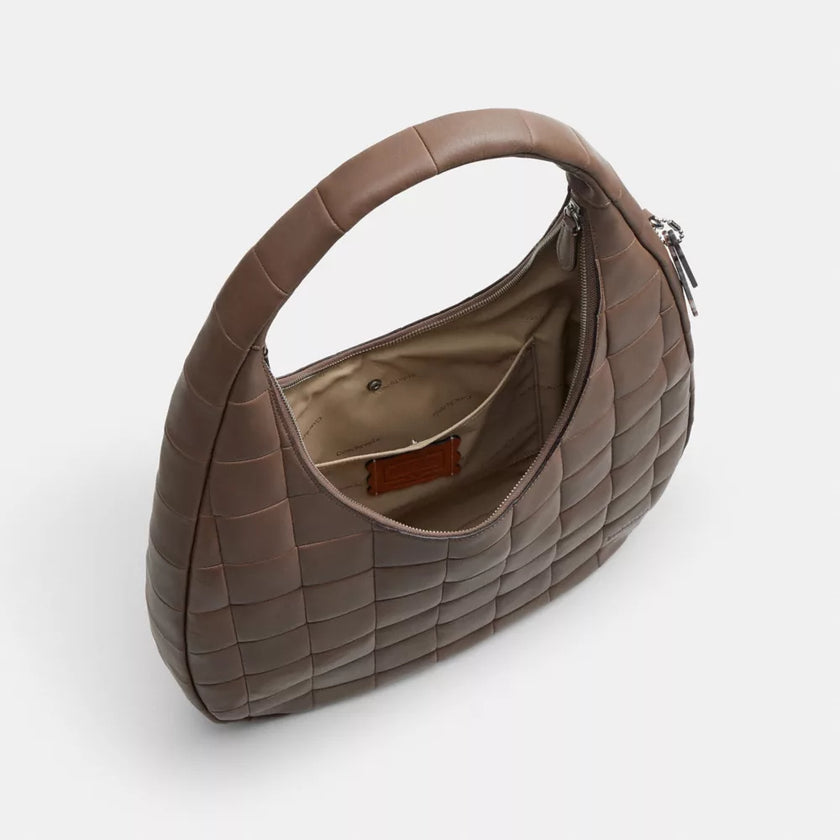 COACH Alter/Ego Large Crescent Shoulder Bag - Dark Stone