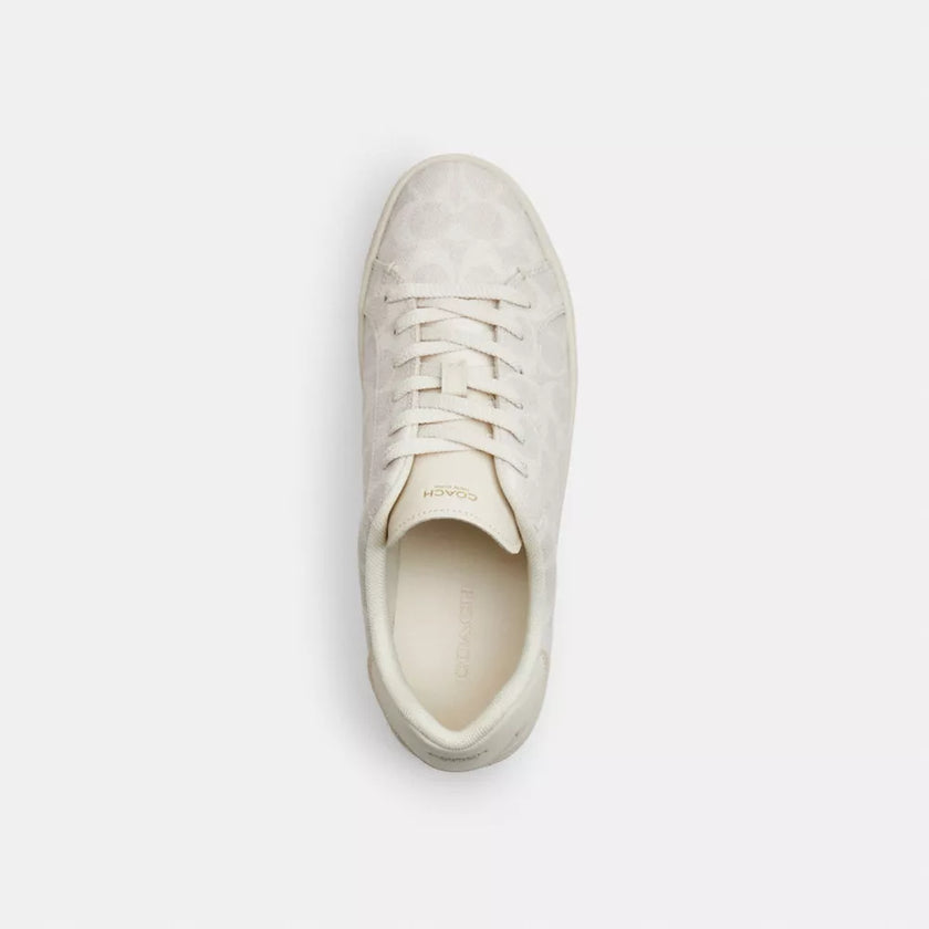 Coach High Line Sneaker In Signature Canvas - signature canvas/Off White