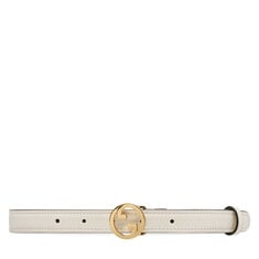 GUCCI Blondie White Belt image 3