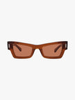 SALVATORE FERRAGAMO Brown Cat Eye Ladies Sunglasses (Arriving In Delhi) image 0