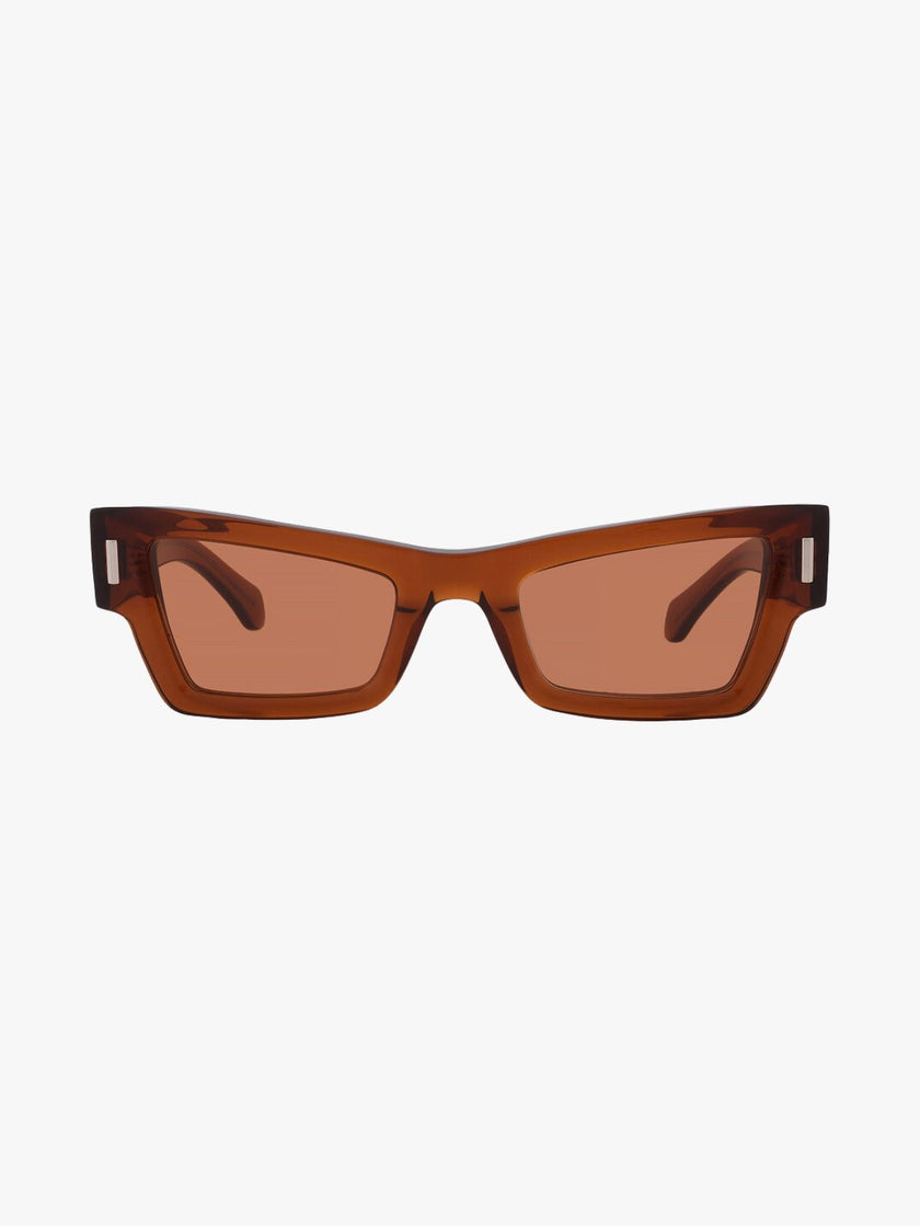 SALVATORE FERRAGAMO Brown Cat Eye Ladies Sunglasses (Arriving In Delhi) image 0