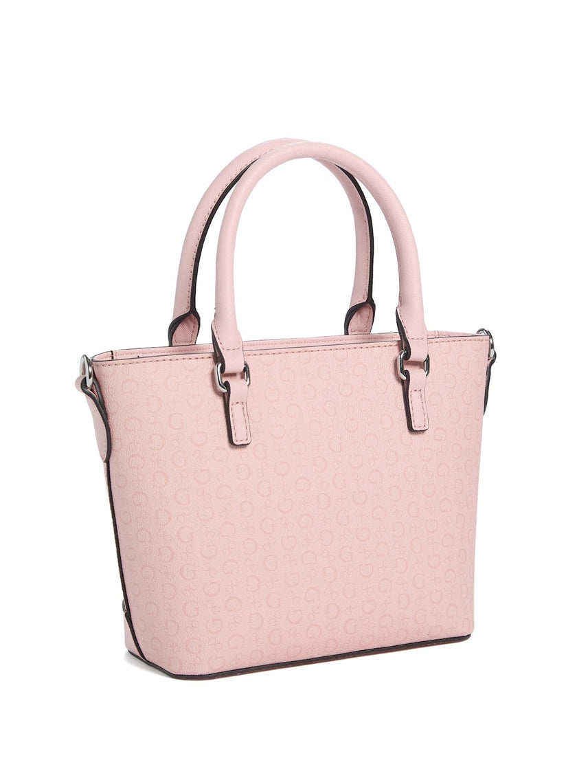 Guess Quinley Logo Mini Tote - Pink image 1