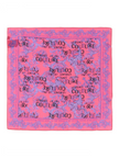VERSACE  JEANS  Couture Barocco-Printed Finished Edge Scarf - Pink image