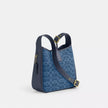 COACH Hadley Convertible Crossbody Bag In Signature Denim - Gold/Indigo