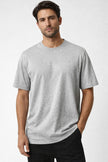 BURBERRY Cotton T-shirt with Check logo - Grey (@Delhi Studio) image 0