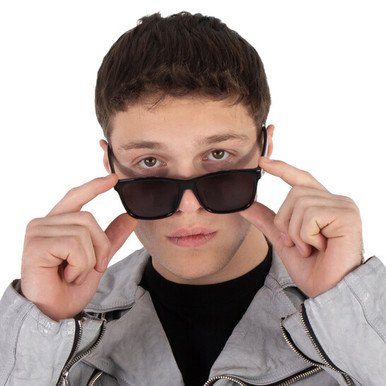 GUCCI  Grey Rectangular Men's Sunglasses (Arriving In Delhi) image 0