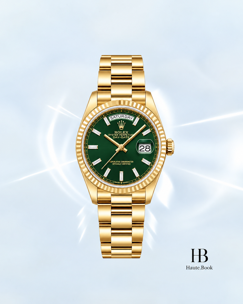 [Brand New] ROLEX Day-Date Green Dial Presidential 128238A 36mm