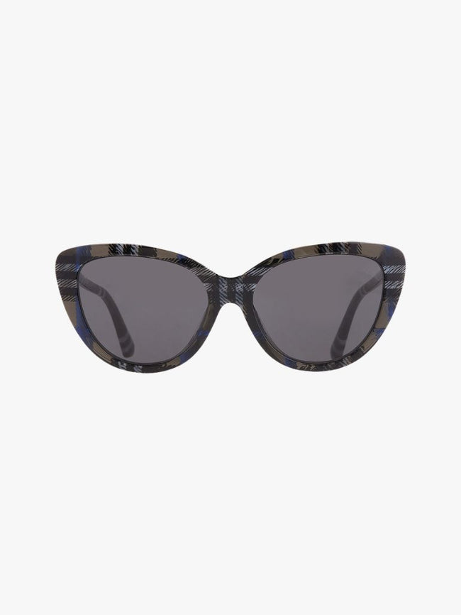 BURBERRY Dark Grey Cat Eye Ladies Sunglasses image 0