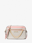 [AT DELHI] MICHAEL KORS Jet Set Item Large Logo Chain Crossbody Bag - Pwd Blsh Mlt image 4