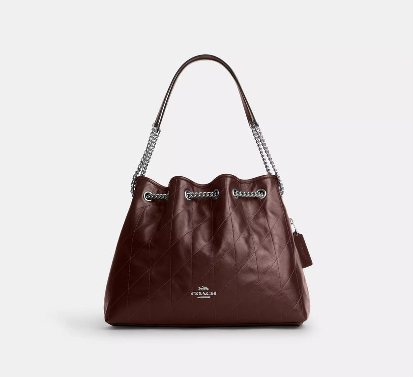 COACH Evelyn Shoulder Bag With Quilting