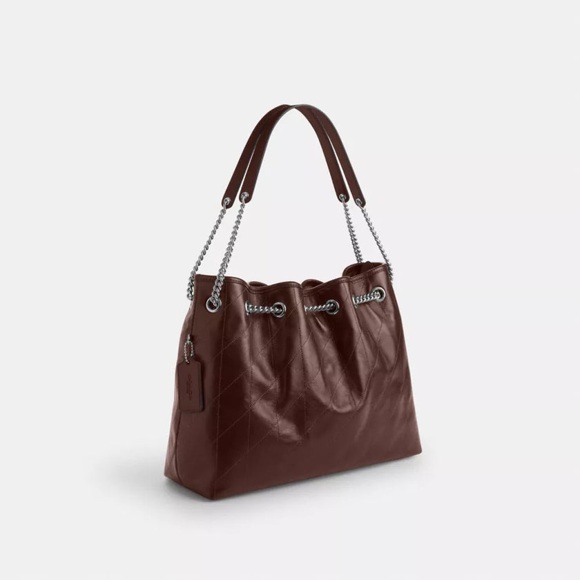 COACH Evelyn Shoulder Bag With Quilting