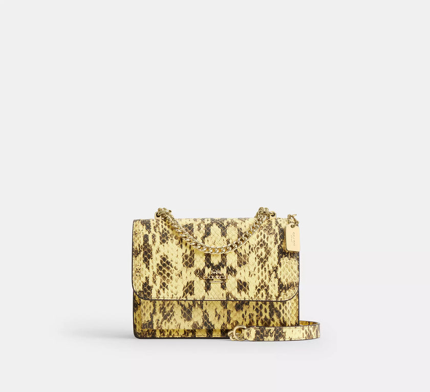 COACH Mini Klare Crossbody Bag - Gold/Yellow