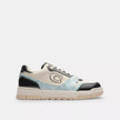 Coach Soho Sneaker With Patent Signature - Sea Mist/Black.