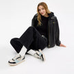 Coach Soho Sneaker With Patent Signature - Sea Mist/Black.