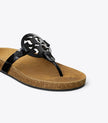 [AT DELHI] Miller Cloud Sandal - Perfect Black / Natural image 1