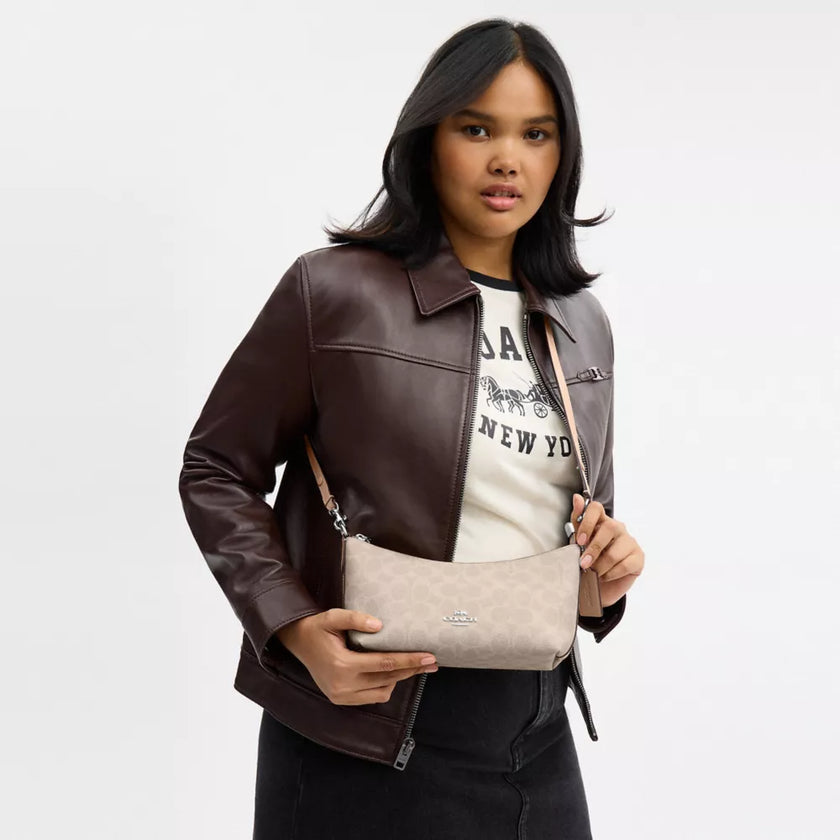 COACH Caitlin Shoulder Bag In Signature Canvas