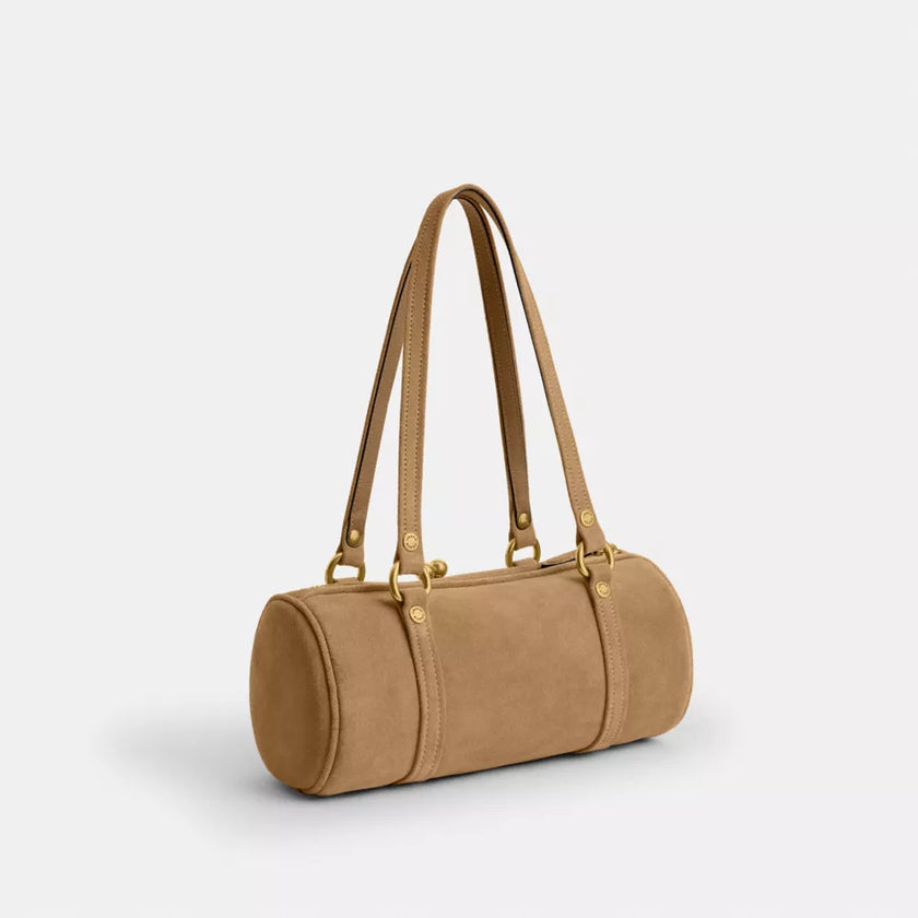 COACH Kisslock Barrel Bag 28
