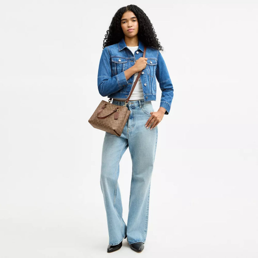COACH Station Carryall Bag In Signature Canvas