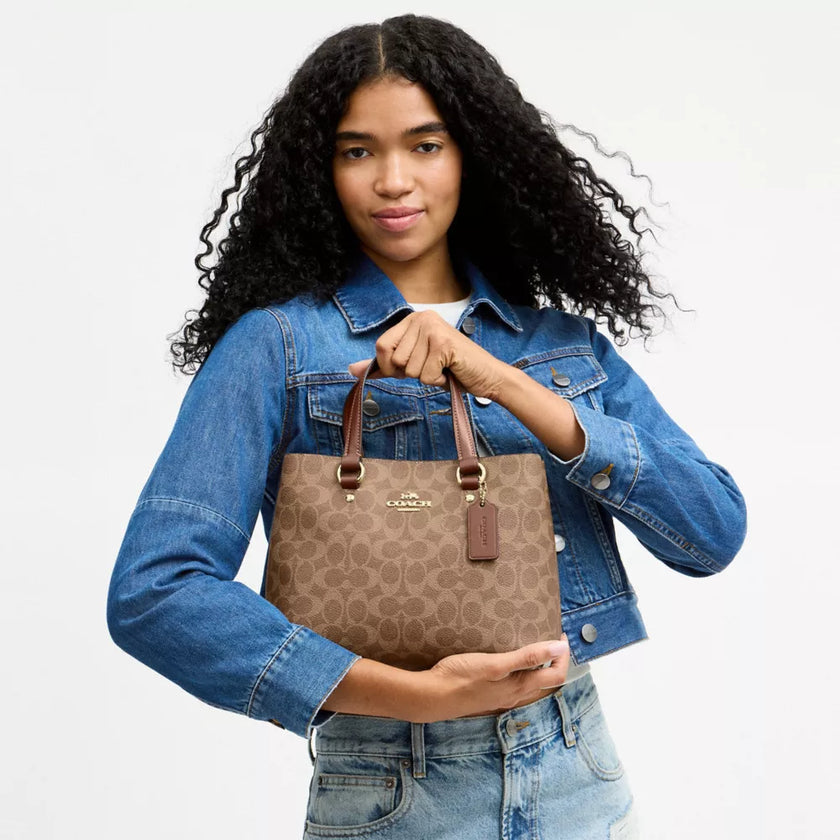 COACH Station Carryall Bag In Signature Canvas