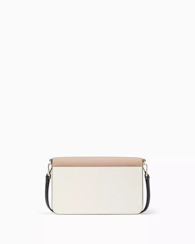KATE SPADE  Madison Willow Medium Flap Convertible Crossbody - Toasted Hazelnut Multi ( Arriving In Delhi ) image 3