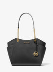 MICHAEL KORS Jet Set Large Salfiano Leather Shoulder Bag image 0