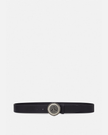 VERSACE JEANS V-Emblem Round Belt - Silver, 90 image