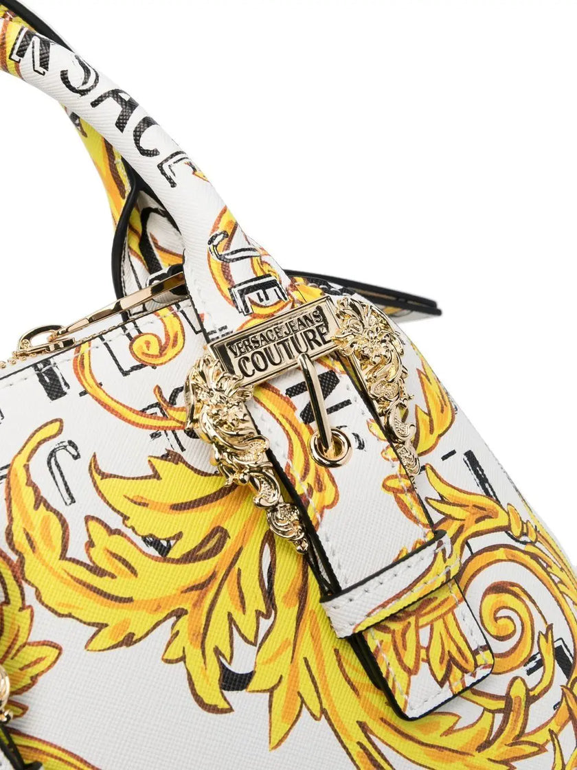 Versace Jeans Couture Barocco-print faux leather mini tote (Arriving In Delhi) image 2