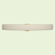 GUCCI Blondie White Belt image 0
