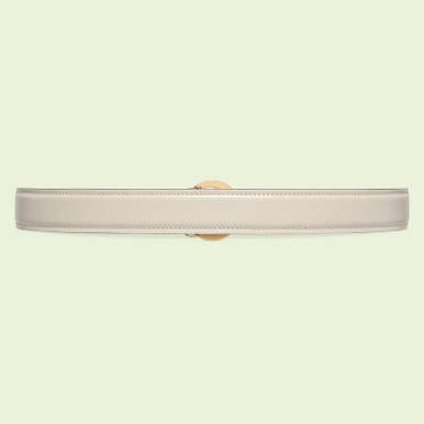 GUCCI Blondie White Belt image 0