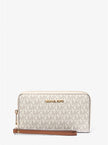 MICHAEL KORS Jet Set Signature Logo Smartphone Wristlet image 0