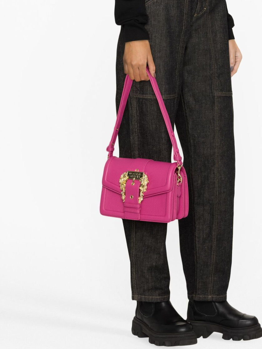 Versace Jeans Couture Baroque-buckle crossbody bag (Arriving In Delhi) image 4