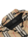 BURBERRY Phoebe Icon Stripe Drawstring Bucket Bag - Beige image 0