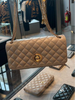VERSACE Medium Shoulder Bag - Beige image