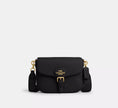 COACH Amelia Saddle Bag - Gold/Black