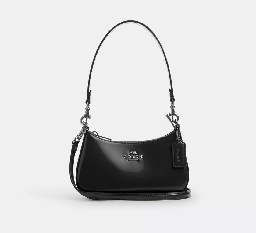 COACH  Teri Mini Crossbody Bag - Silver/Black