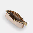 [At India] COACH Nolita 19 In Signature Canvas - Sand/Tan