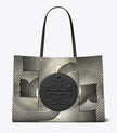 TORY BURCH Ella Printed Tote - Infinity T Ella image 0